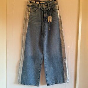 Levi’s Strauss XL Straight With Silver Stripe Size 24